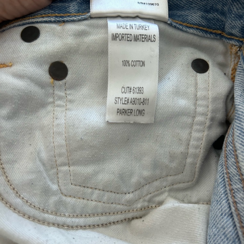 Agolde Parker Long Shorts - Picture 6 of 7